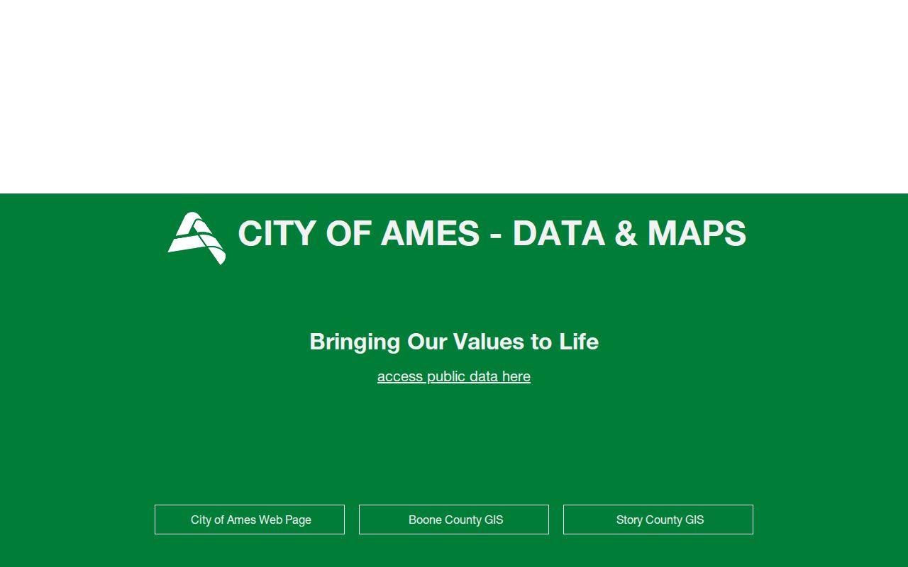 Ames neighbors GIS map collection