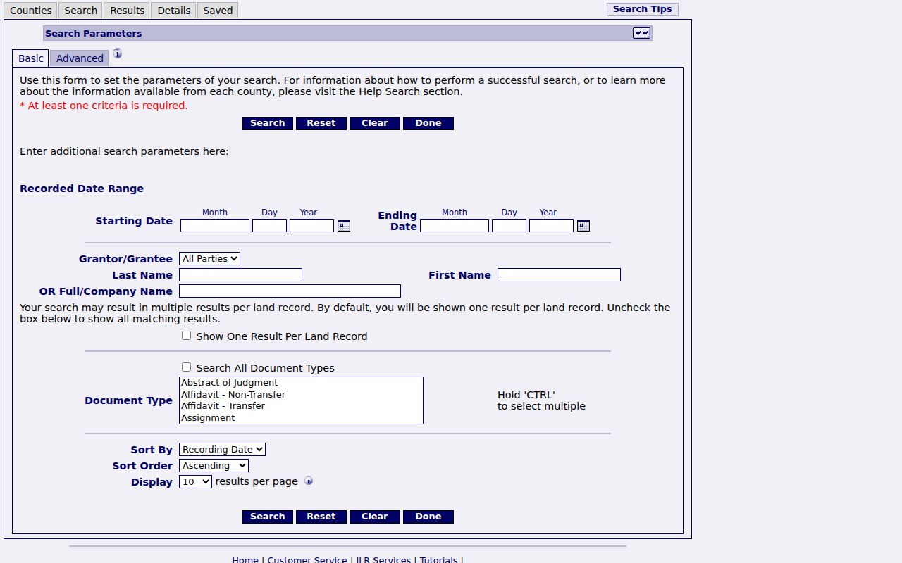 Ames previous residents search in Iowa Land Records